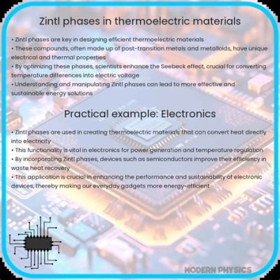  Zintl Phases: Des Champions de l'Efficacité Energétique dans les Batteries à Etat Solide !